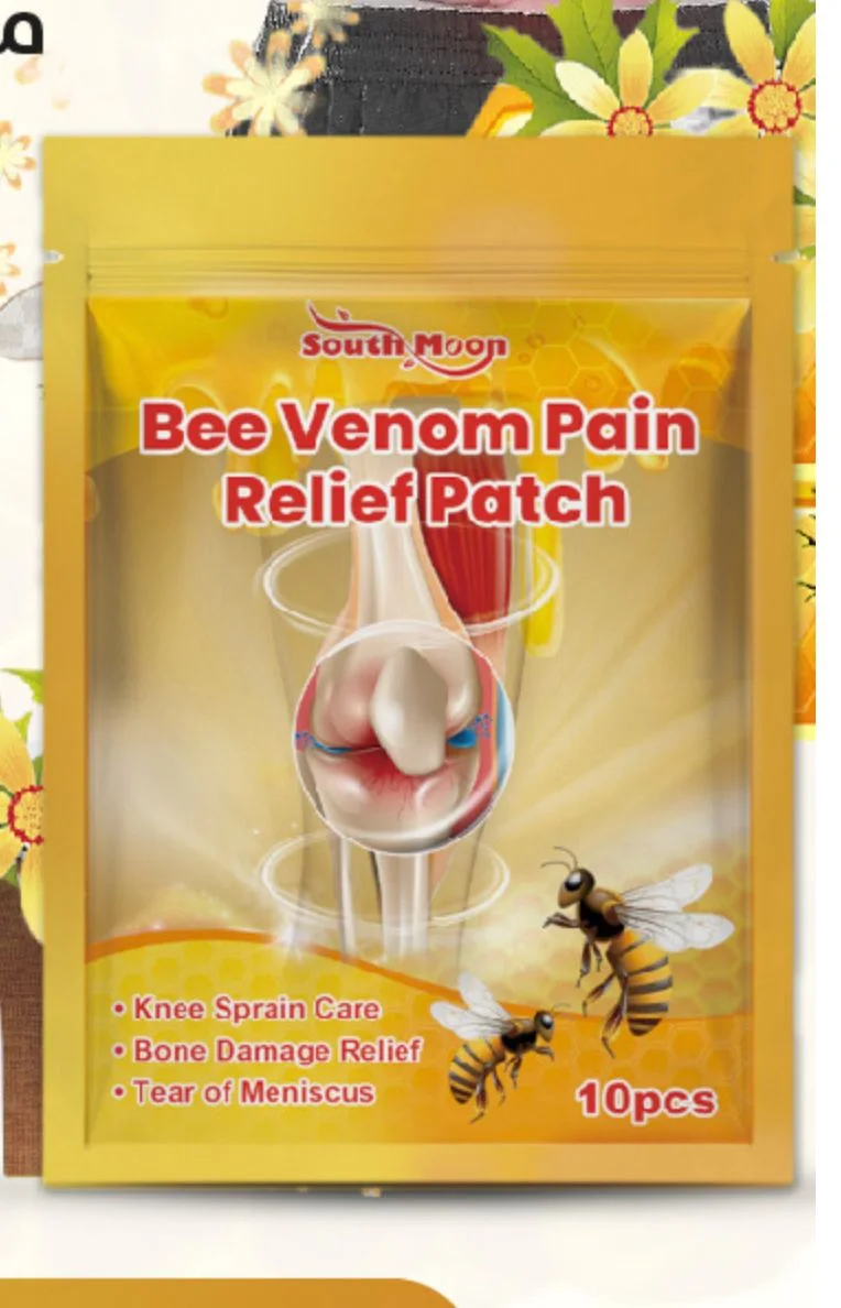 لاصقات سم النحل لتخفيف الألم