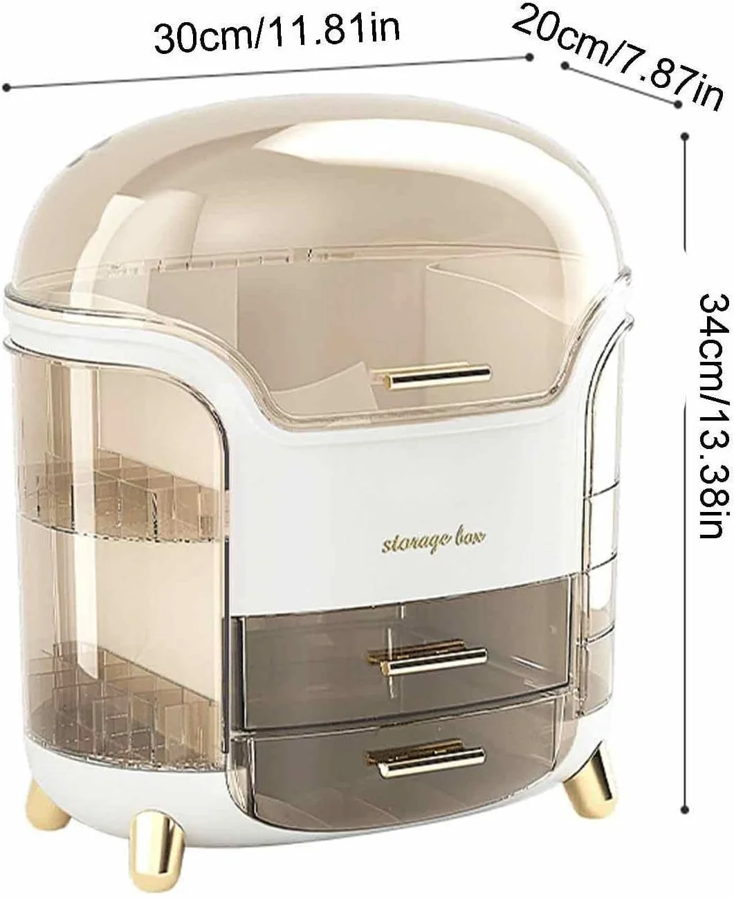 منظم مستحضرات التجميل الفاخر