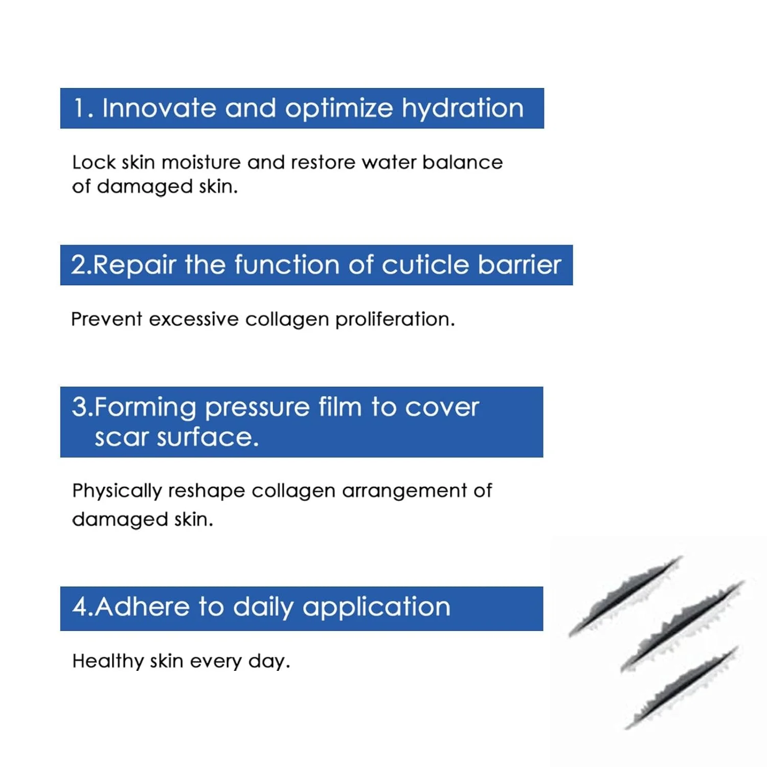 جل إزالة الندبات