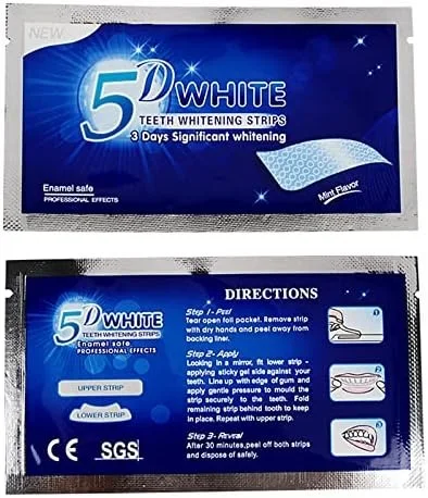 شرائط تبييض الأسنان