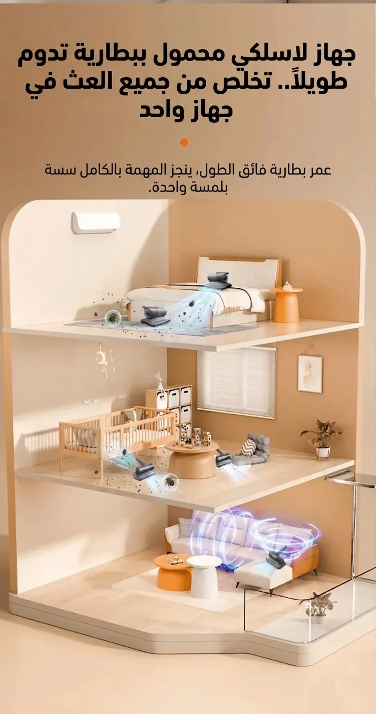 مكنسة شفط الغبار الاحترافية