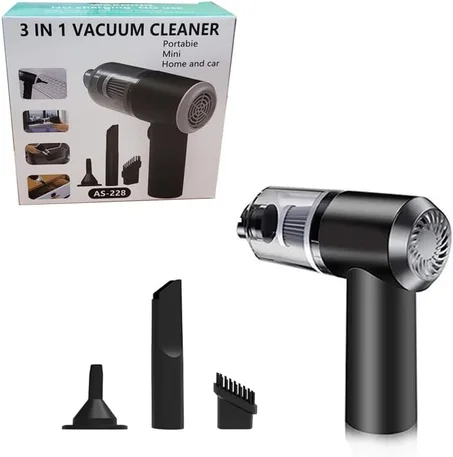 مكنسة كهربائية للسيارة 3 في 1