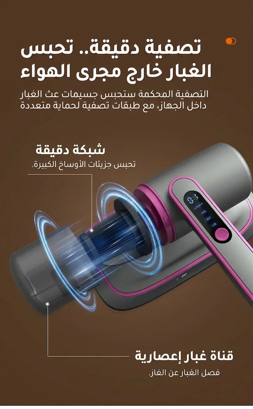 مكنسة شفط الغبار الاحترافية