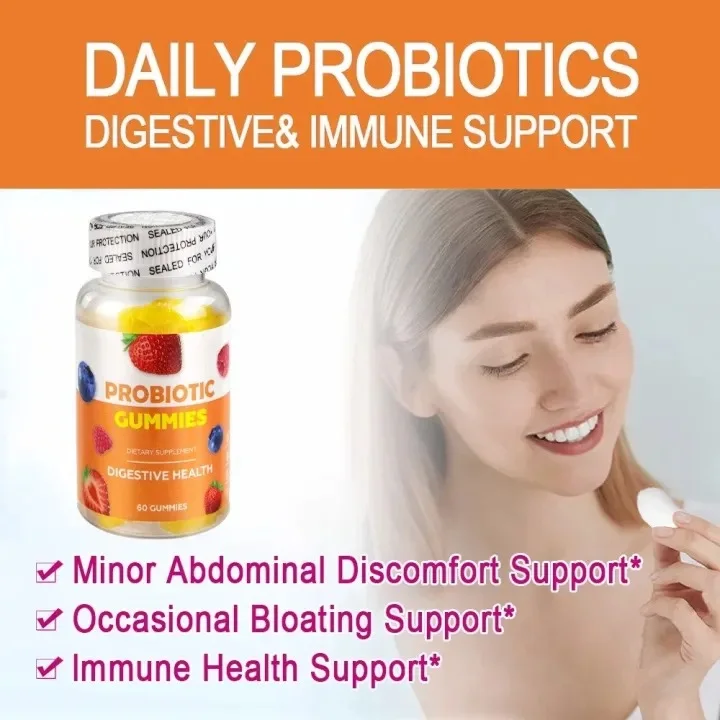 علكات البروبيوتيك لصحة الجهاز الهضمي والمناعة