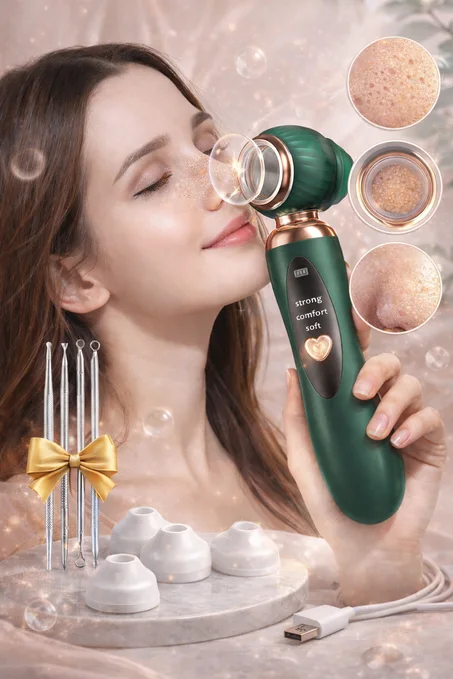 جهاز شفط الرؤوس السوداء الذكي