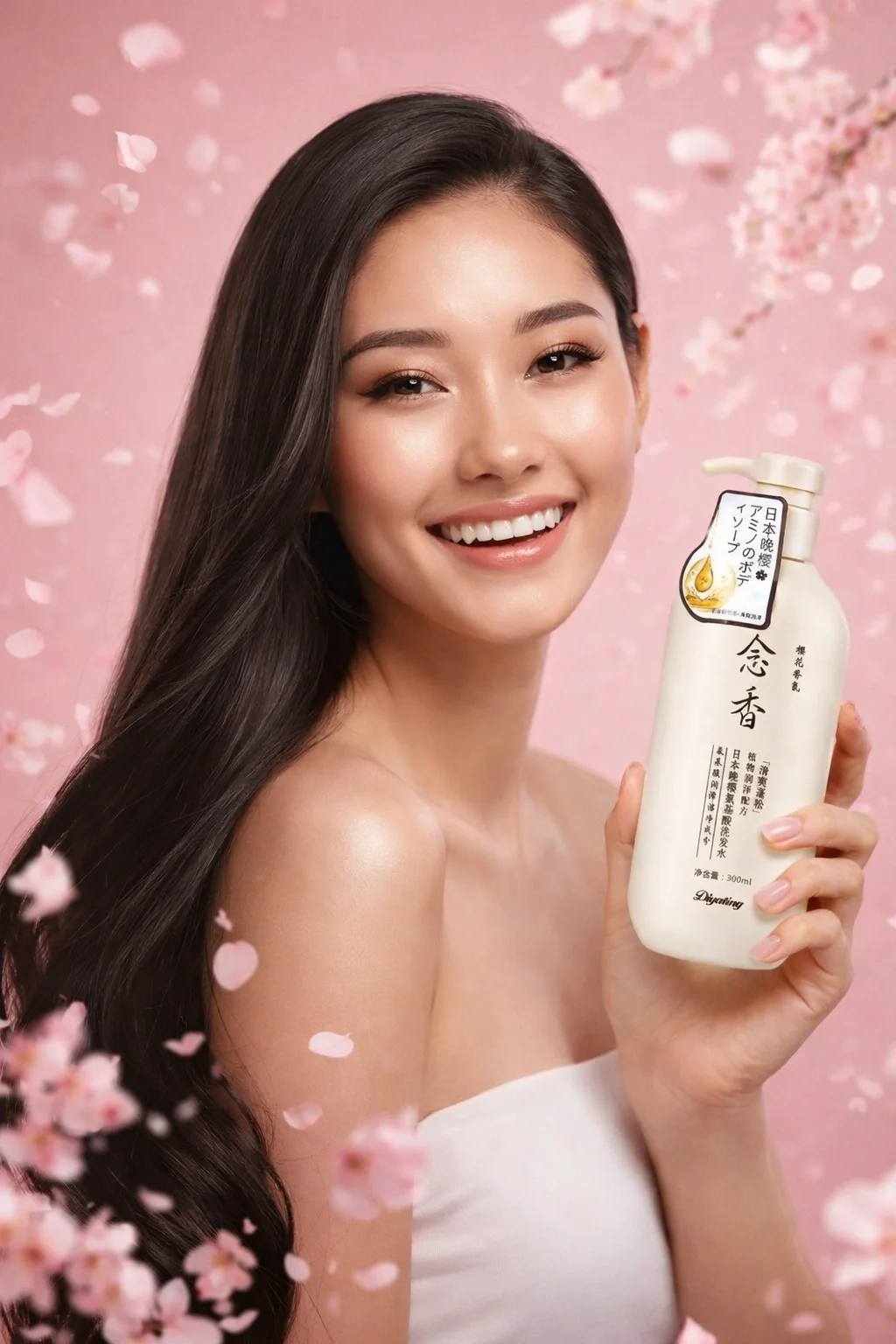 شامبو ساكورا لنمو الشعر