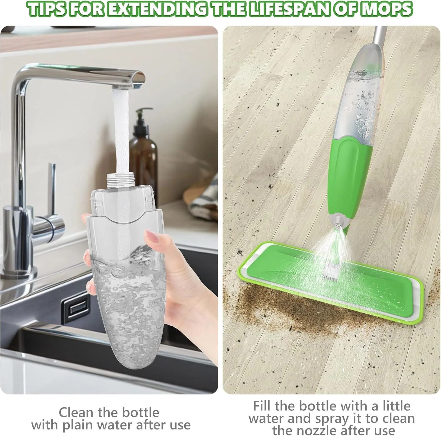 ممسحة رش لتنظيف الأرضيات