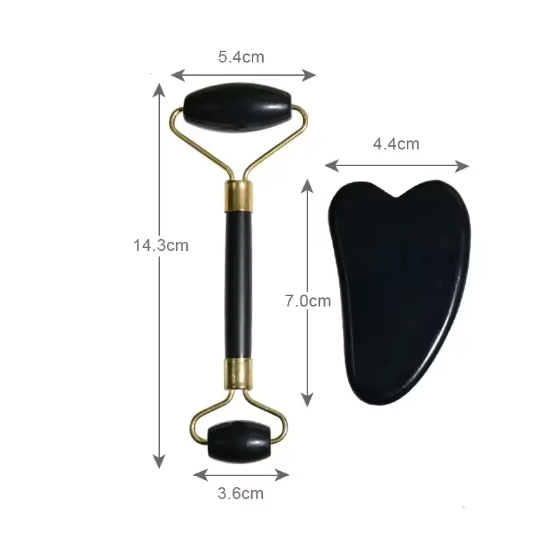 مدلك للوجه مصنوع من الكوارتز الوردي