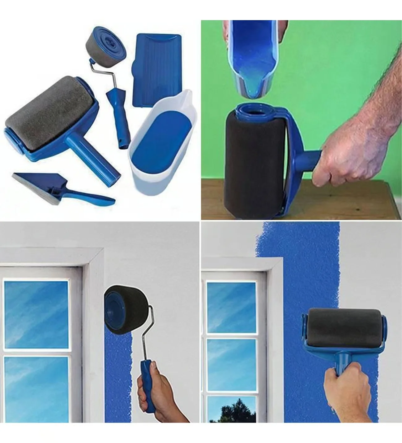 أسطوانة طلاء وفرشاة طلاء ذكية