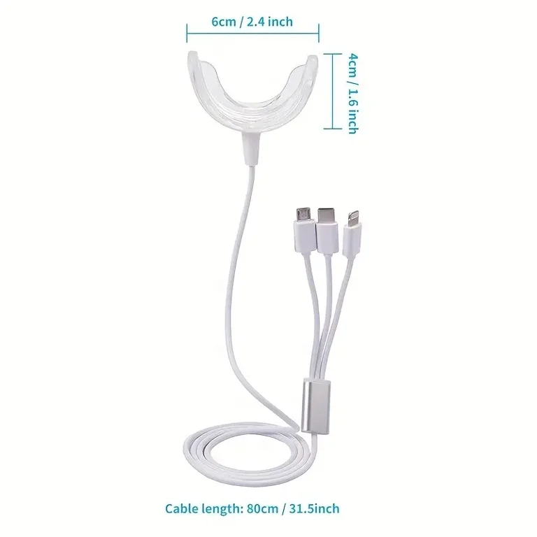 طقم تبييض الأسنان القابل لإعادة الشحن