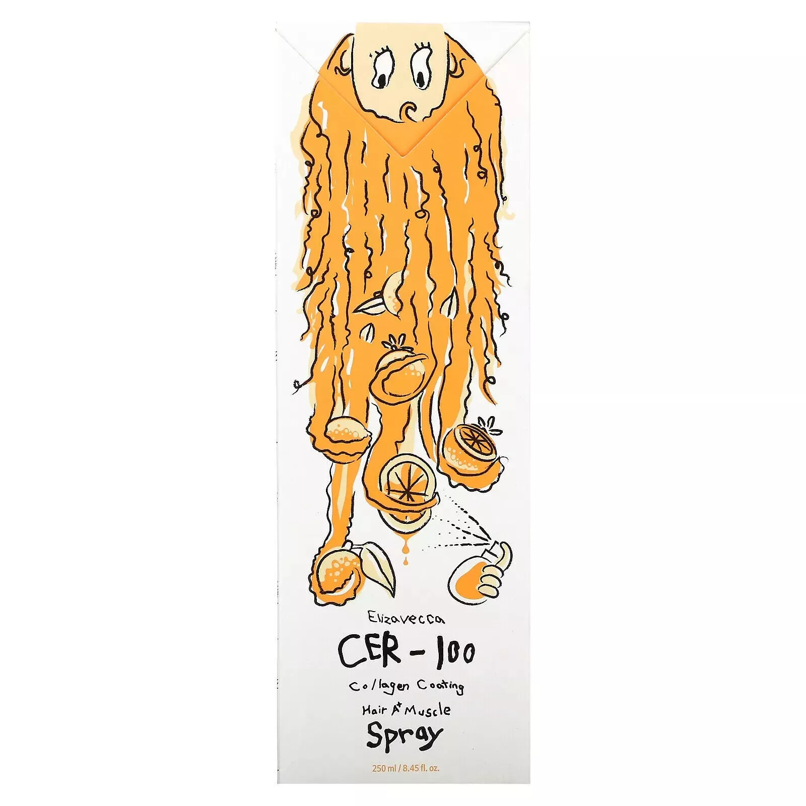 CER 100 طلاء الكولاجين للشعر