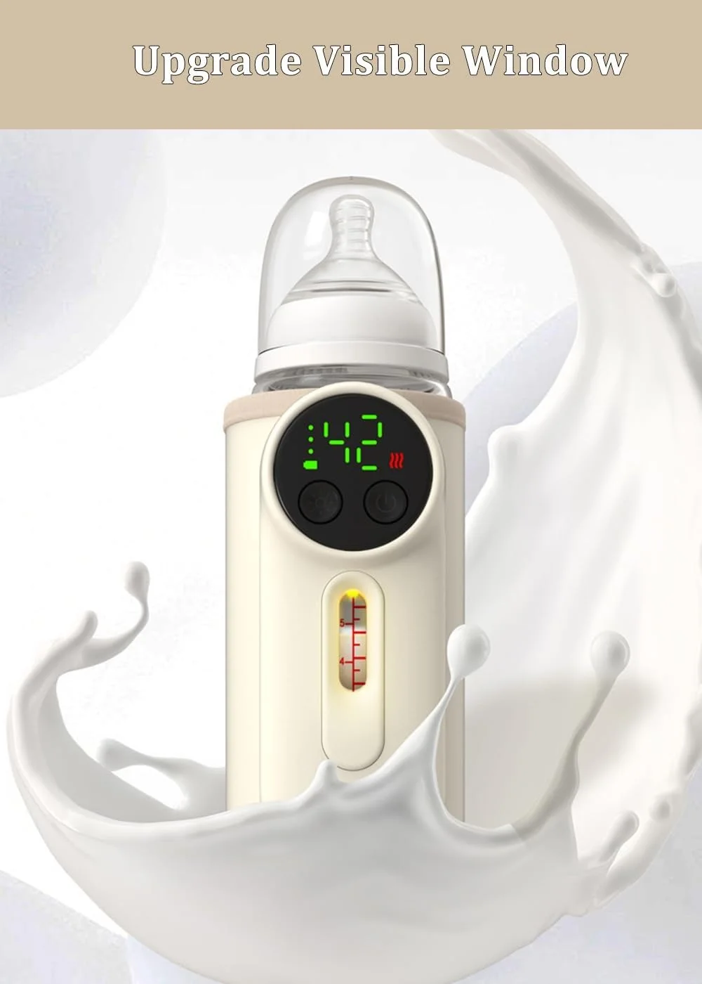 مدفأة زجاجات الأطفال المحمولة