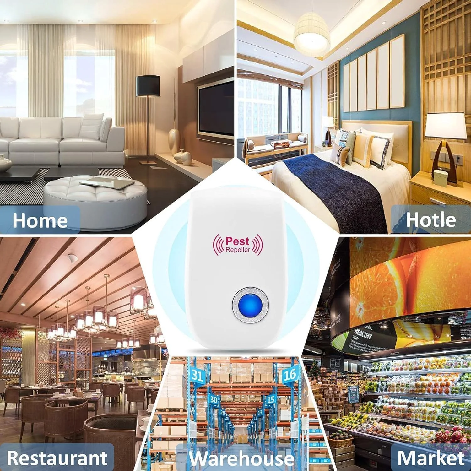 جهاز طارد الحشرات بالموجات فوق الصوتية