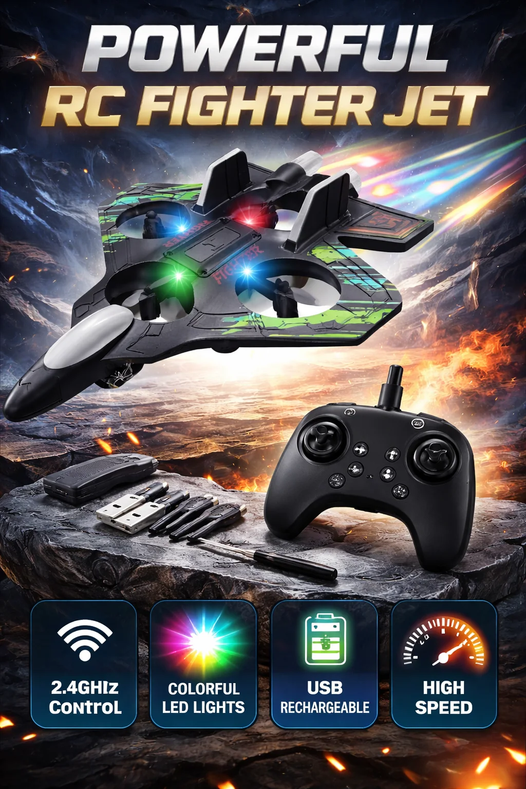 لعبة طائرة مقاتلة