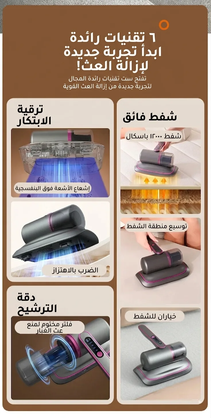 مكنسة شفط الغبار الاحترافية