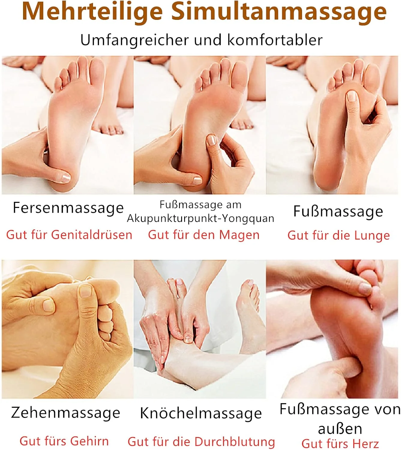 سجادة تدليك القدم بتقنية EMS