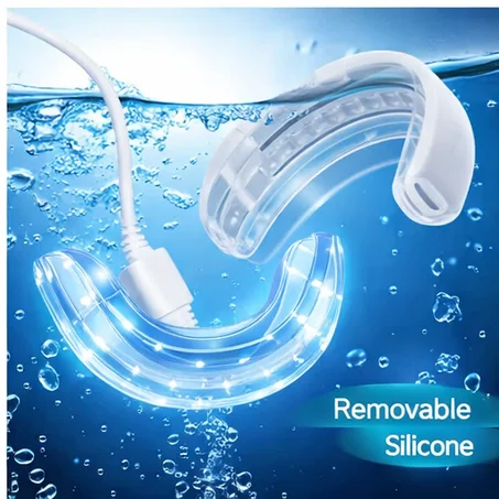 طقم تبييض الأسنان القابل لإعادة الشحن