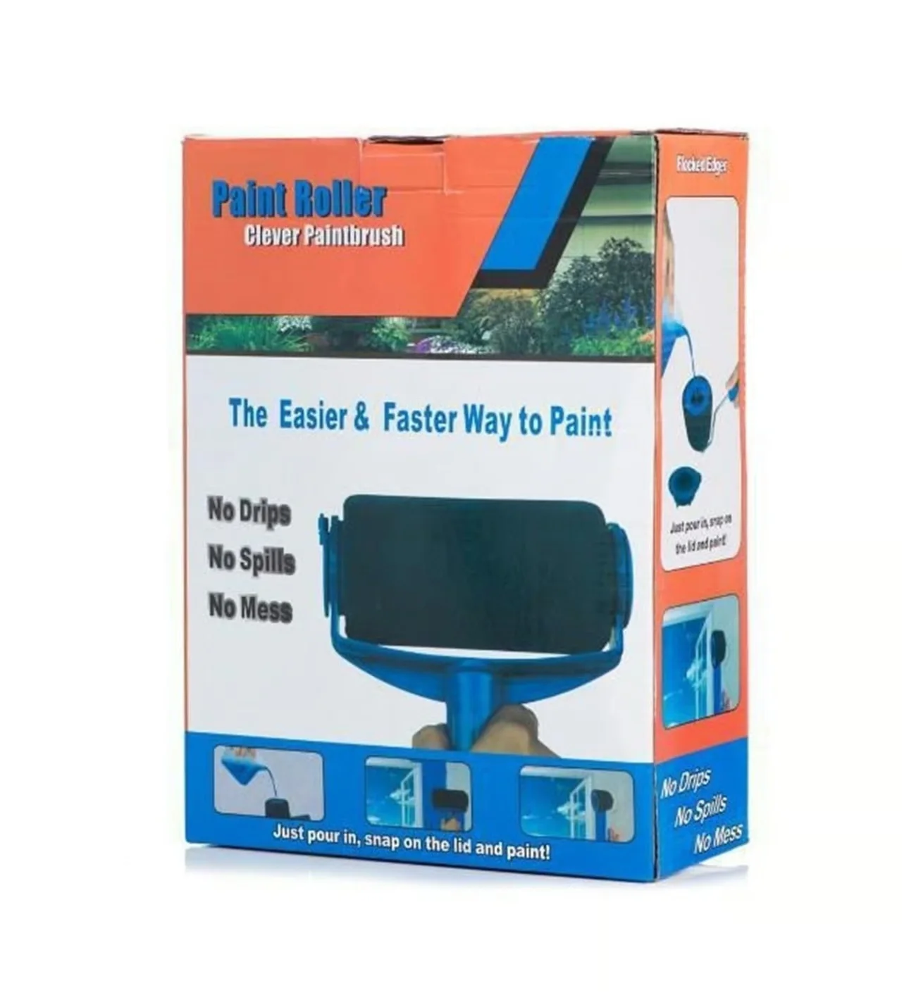 أسطوانة طلاء وفرشاة طلاء ذكية