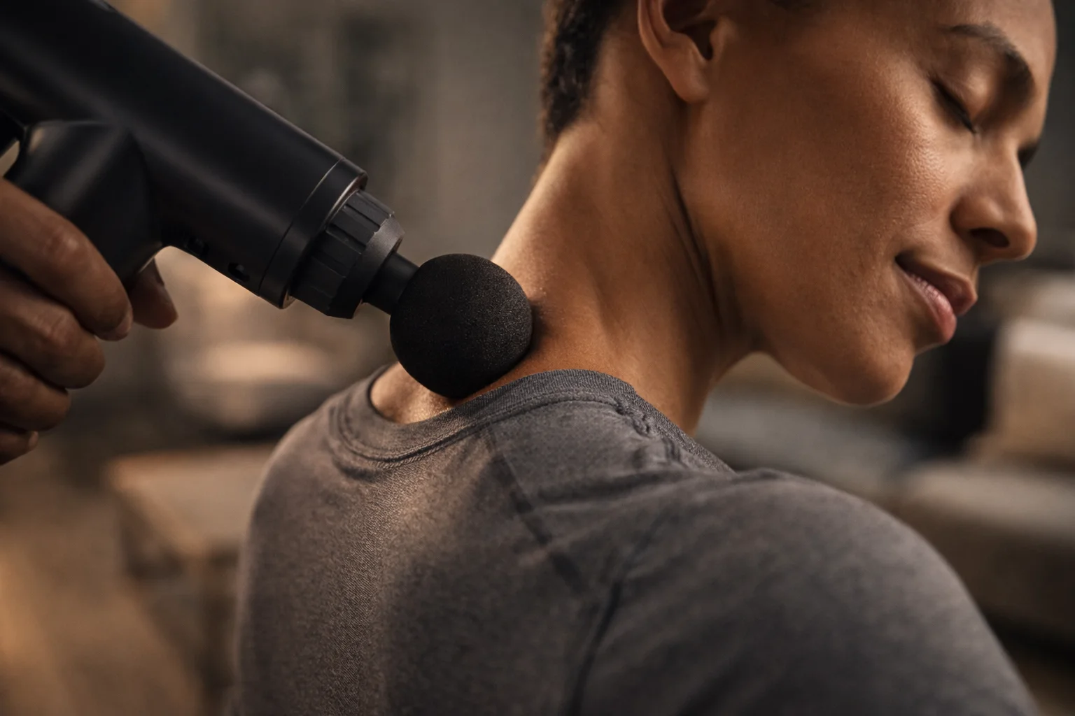 مسدس التدليك الاحترافي لتخفيف آلام العضلات