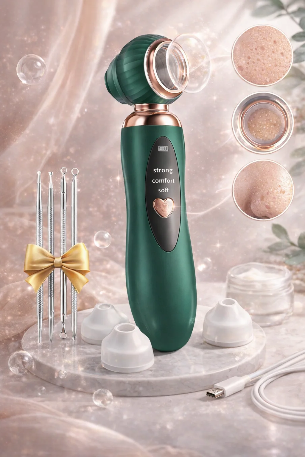 جهاز شفط الرؤوس السوداء الذكي