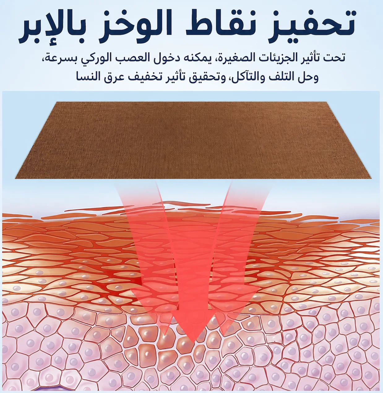 عبوة من 12 لاصقة لعلاج عرق النسا