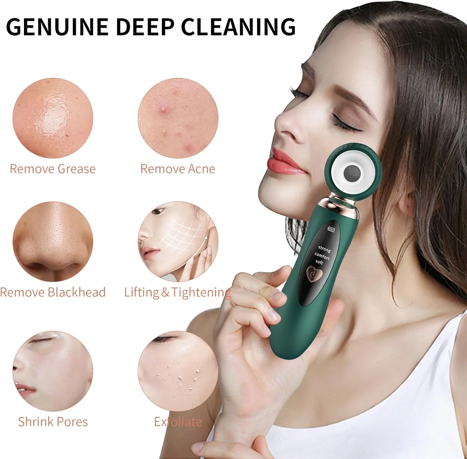 جهاز شفط الرؤوس السوداء الذكي