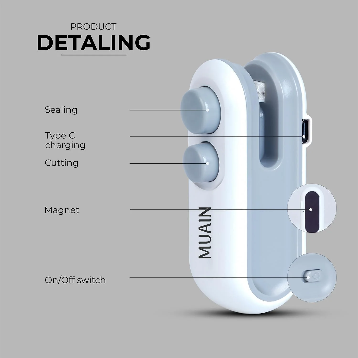 آلة تغليف صغيرة محمولة