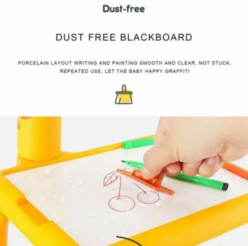 مجموعة الرسم والتلوين مع جهاز عرض