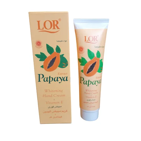 كريم تبييض بالبابايا من LOR
