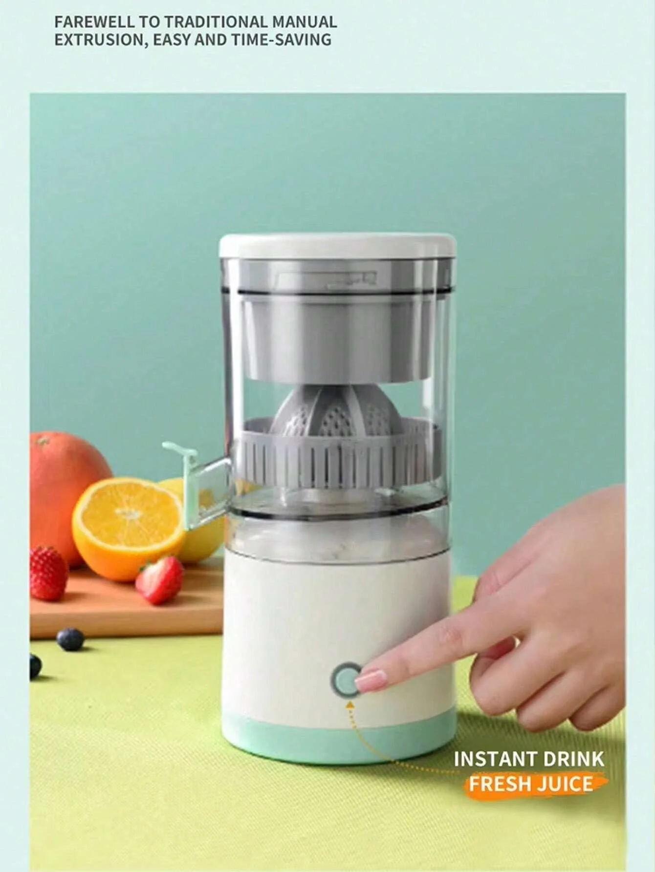 عصارة برتقال كهربائية محمولة