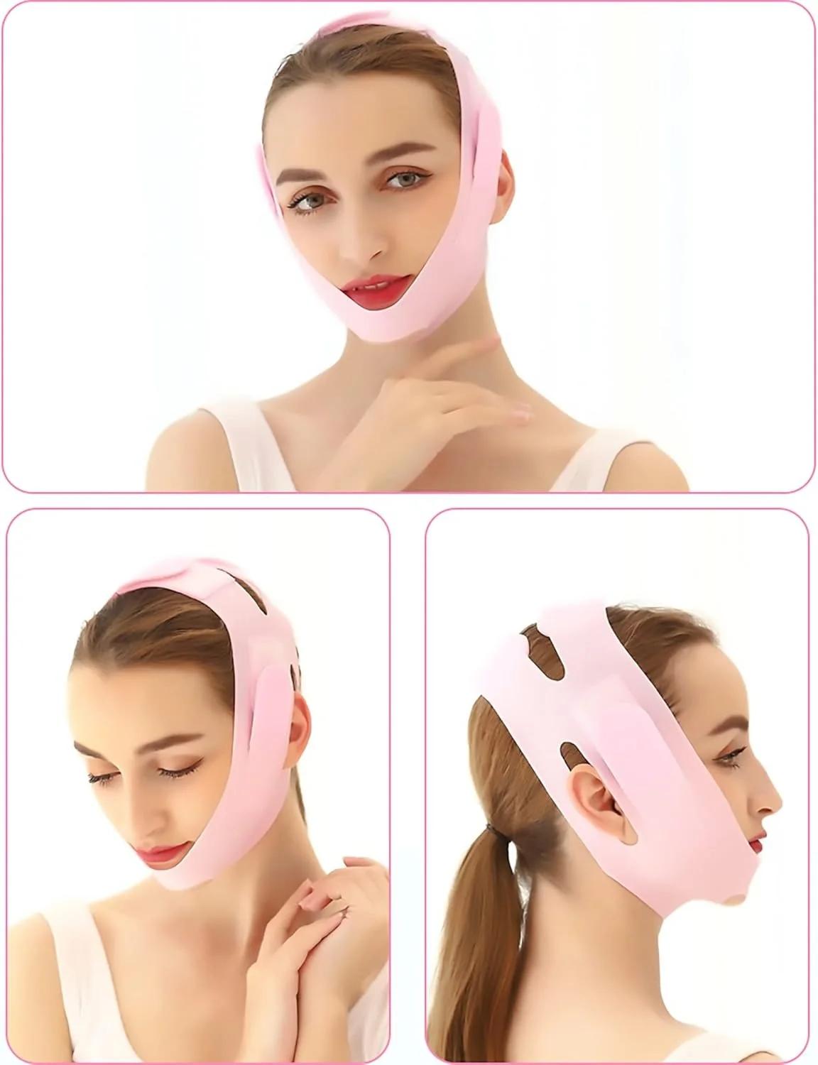 حزام شد الوجه وتقليل الذقن المزدوجة – V Line