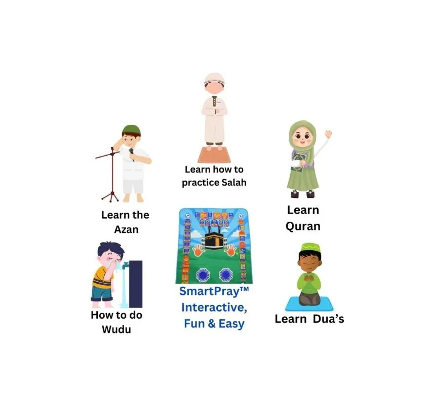 سجادة صلاة تعليمية للأطفال