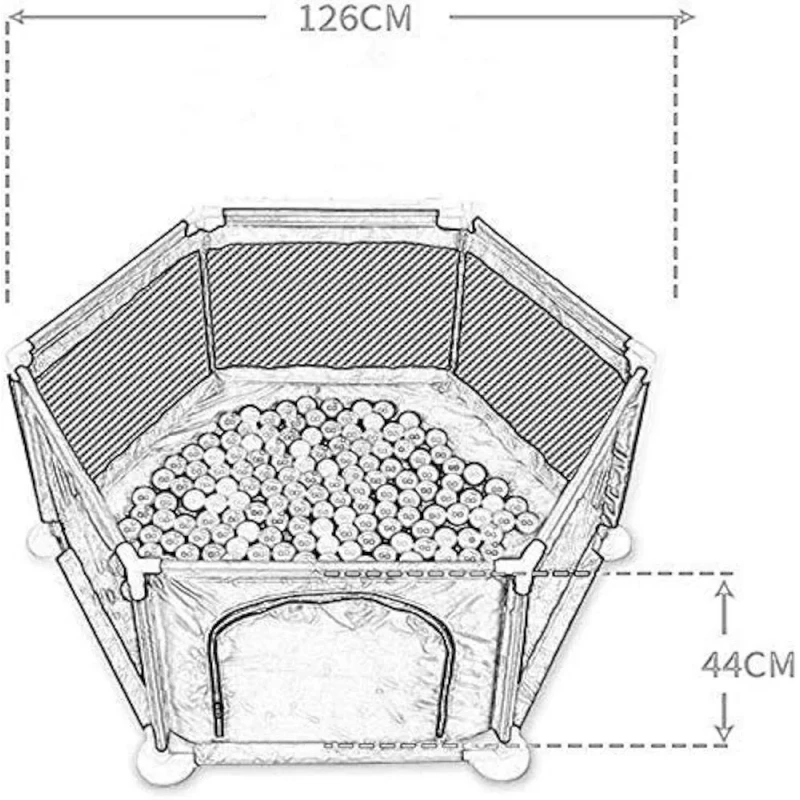 حظيرة لعب للأطفال