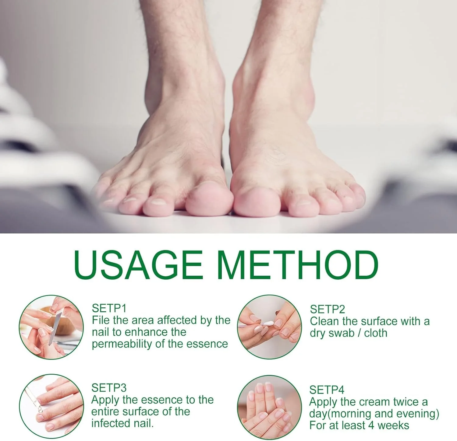 زيت العناية بالأظافر واليدين والرجلين