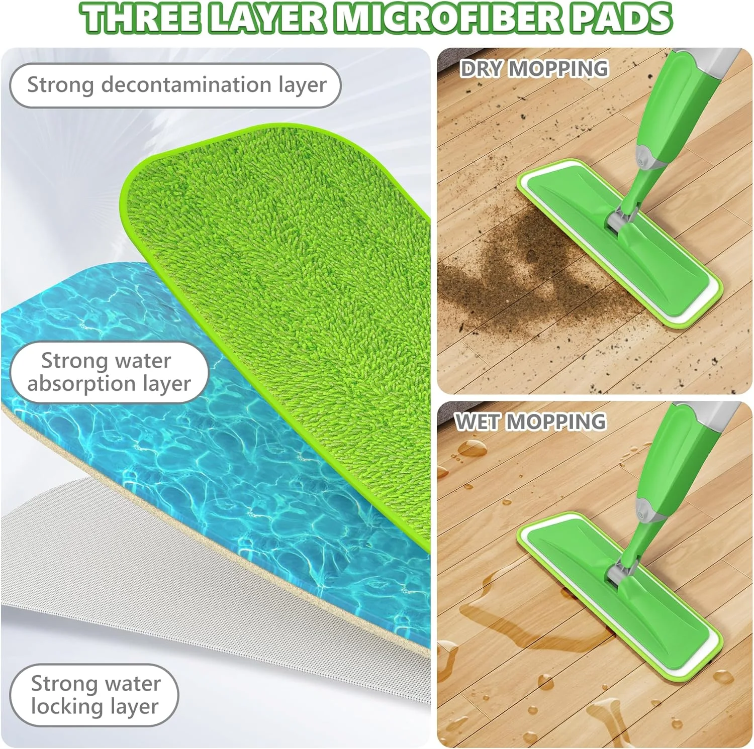 ممسحة رش لتنظيف الأرضيات