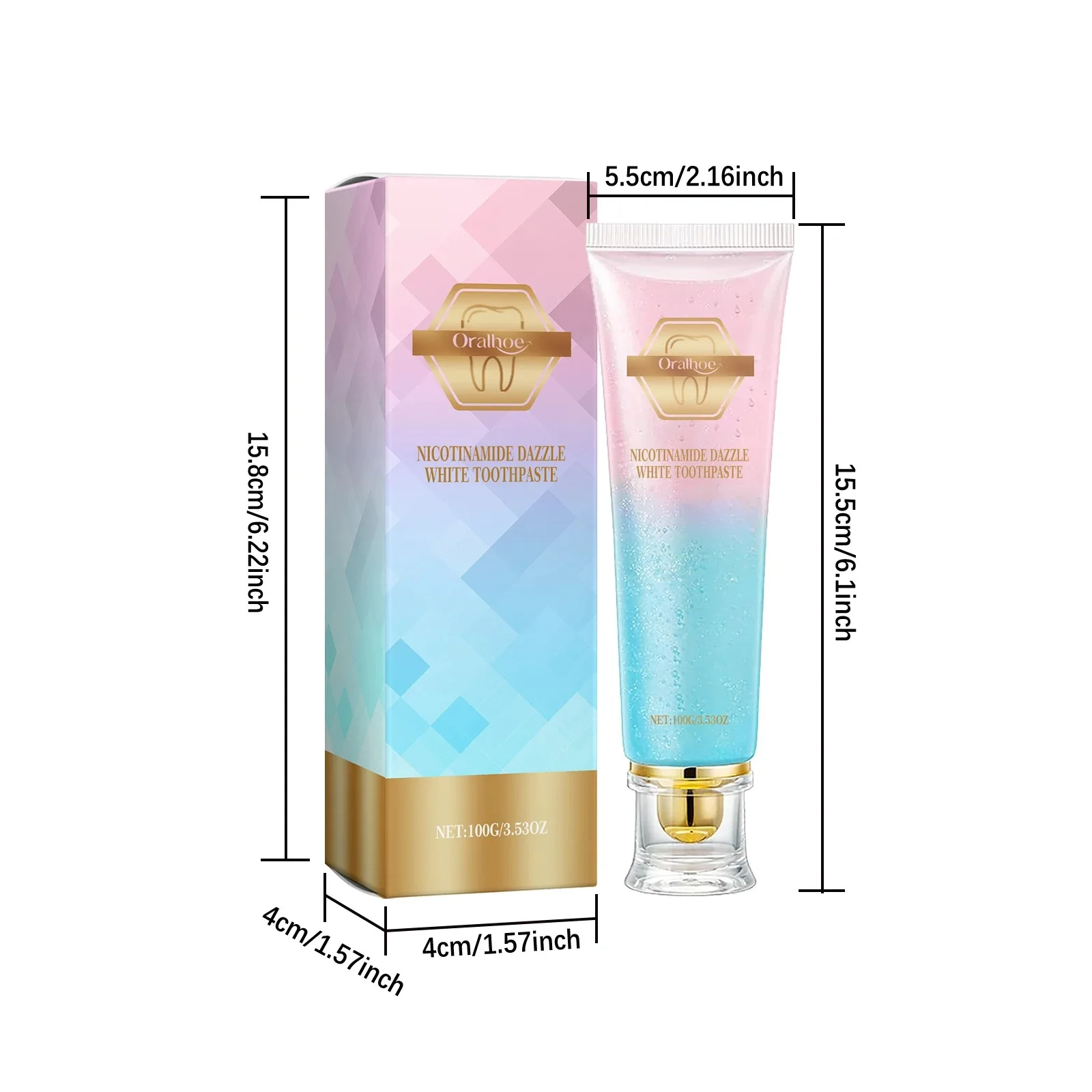 Oralhoe معجون تبييض الأسنان