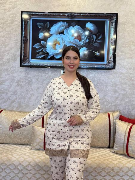 بيجامة رائعة😍 توب صوفة يناسب جميع فصل الخريف وشتاء توب عالي الجودة 🤗👌🏻