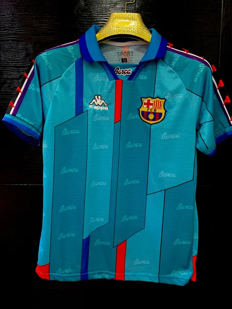 Maillot FC Barcelona Bleu Ronaldo Nazário | Édition Classique 🔵🔴