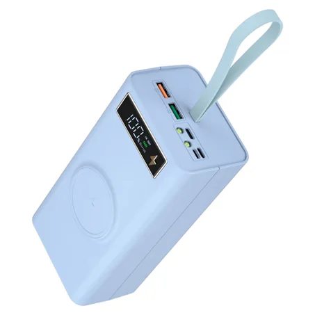 T21 صندوق تخزين البطارية 21*18650 مع مصباح يدوي قوة البنك علبة حامل البطارية صندوق مزدوج USB 18650 بطارية لتقوم بها بنفسك قذيفة التخزين