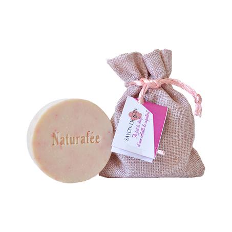 Savon lait de chèvre et coquelicot