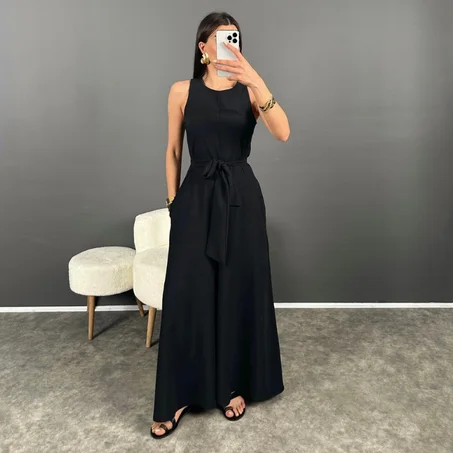 Combinaisons pour femmes , ceinture sexy et unicolore.