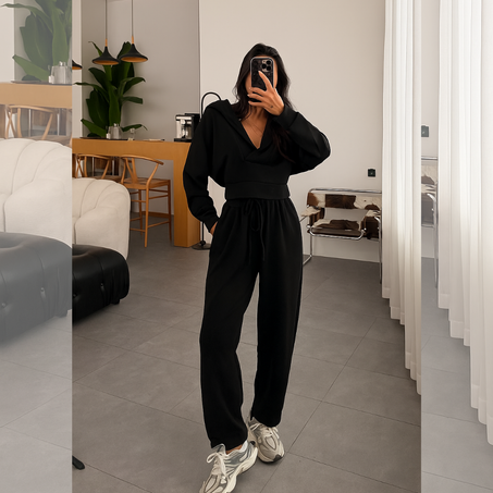 Ensemble sweat à capuche et pantalon