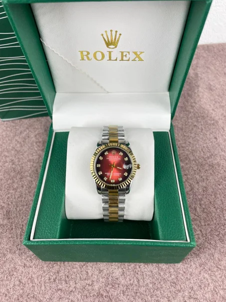 Rolex Femme Rouge