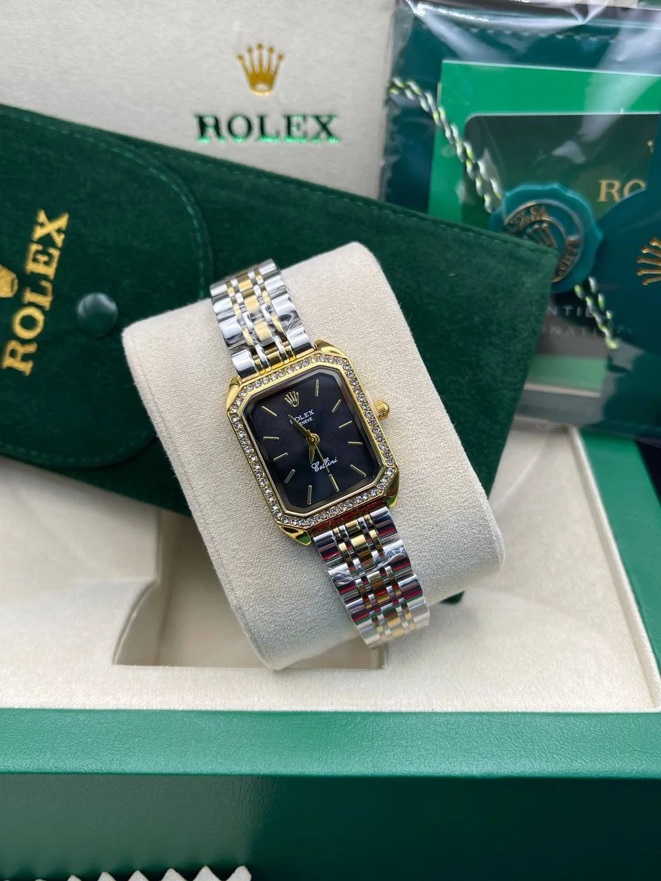Rolex Femmes carré