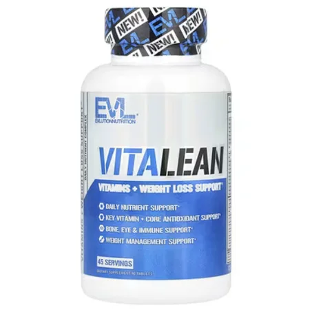 EVLution Nutrition, VitaLean, Vitamines + Aide à la perte de poids, 90 comprimés