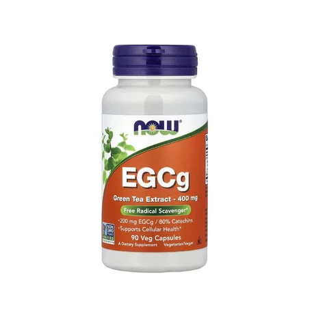 NOW Foods, Gallate d'épigallocatéchine, Extrait de thé vert, 400 mg, 90 capsules végétales