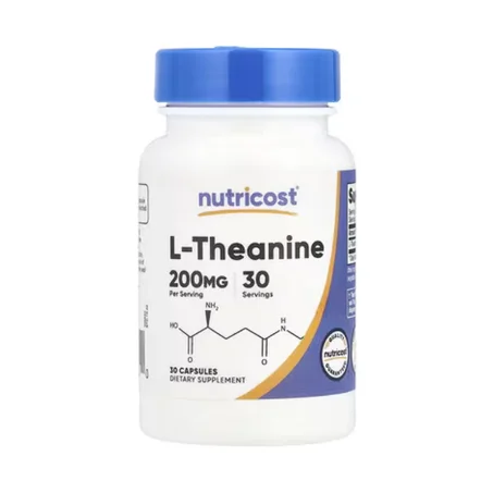 Nutricost, L-théanine, 200 mg, 30 capsules