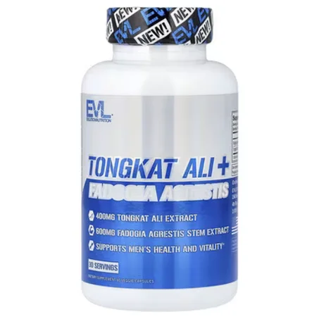 EVLution Nutrition, Tongkat Ali + Fadogia Agrestis, 60 capsules végétariennes