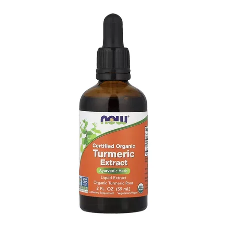 NOW Foods, Extrait de curcuma certifié biologique, 59 ml