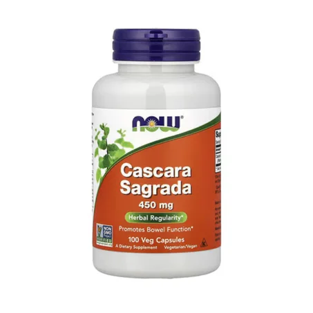 NOW Foods, Cascara Sagrada, 450 mg, 100 gélules végétales